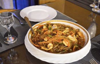 Крахмальная лапша с мясом (39)