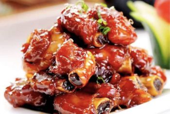 Свиное ребро в кисло-сладком соусе (109)