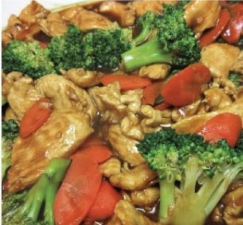 Брокколи жареная с курицей (33)