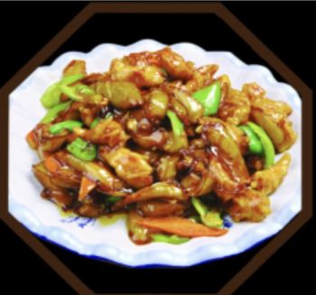 Жареные баклажаны с мясом в крахмале (38)