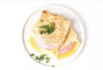Блинчики с ветчиной и сыром
