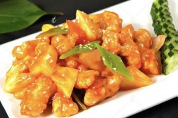 Куриное филе с ананасом (88)