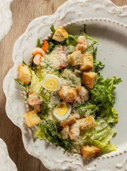 Цезарь с креветкой