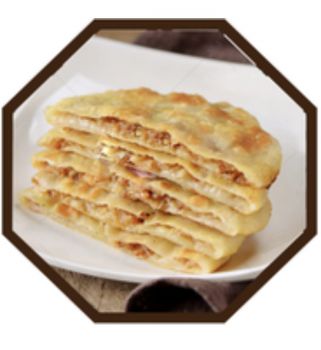 Лепешки из говядины с зеленым луком (132)