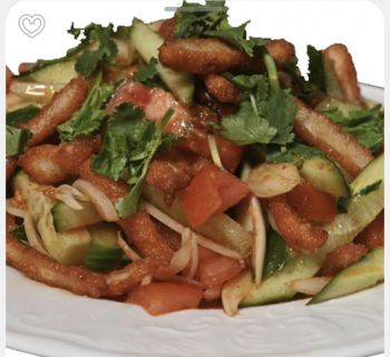 Куриное филе с овощами